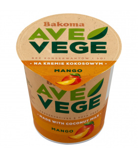 Bakoma Ave Vege Deser na kremie kokosowym z mango 150 g