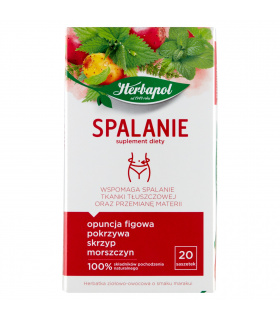 Herbapol Spalanie Suplement diety herbatka ziołowo-owocowa 40 g (20 x 2 g)