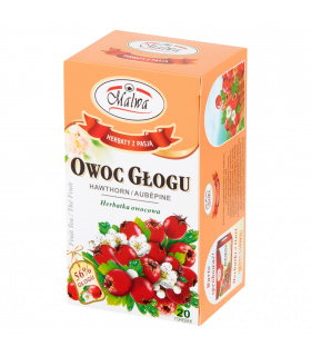 Malwa Herbatka owocowa owoc głogu 40 g (20 x 2 g)