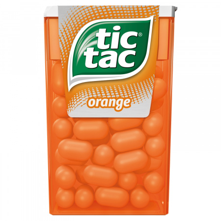 Tic Tac Drażetki o smaku pomarańczowym 18 g